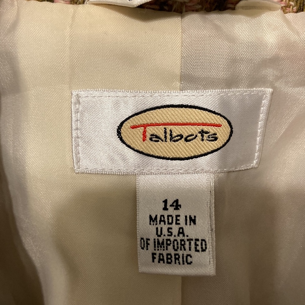 Talbots Vintage Partial Wool Jacket - image 3